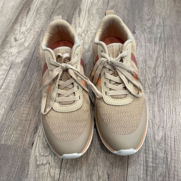 Vionic Shoes Womens Vortex Jolisa Lace Up Knit Athletic Sneakers Semolina Size 6 - Picture 9 of 9